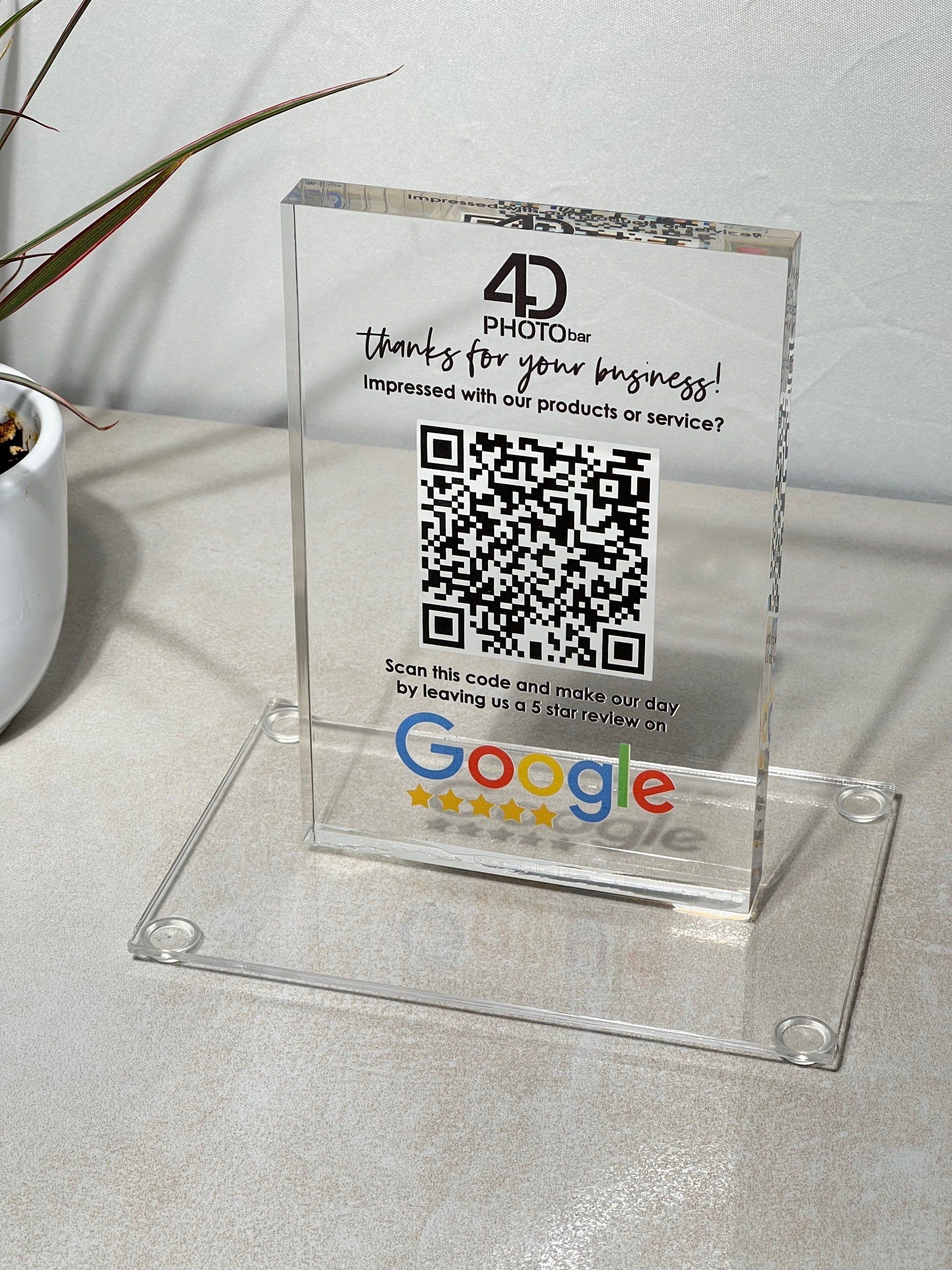 QR Photo Block