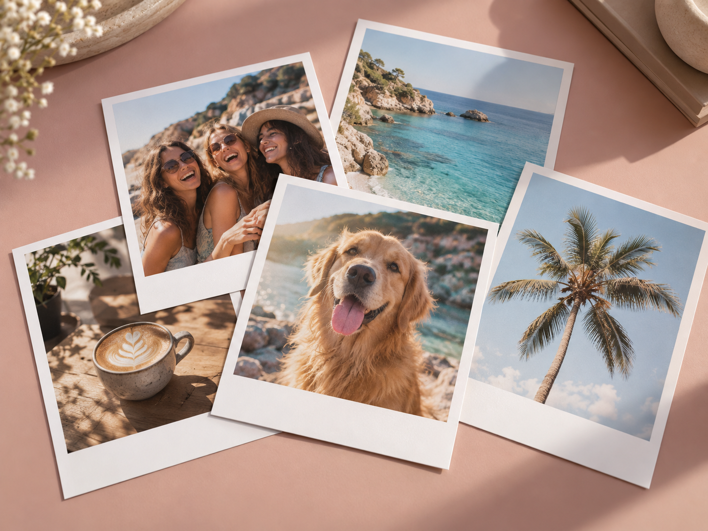 Retro photo prints