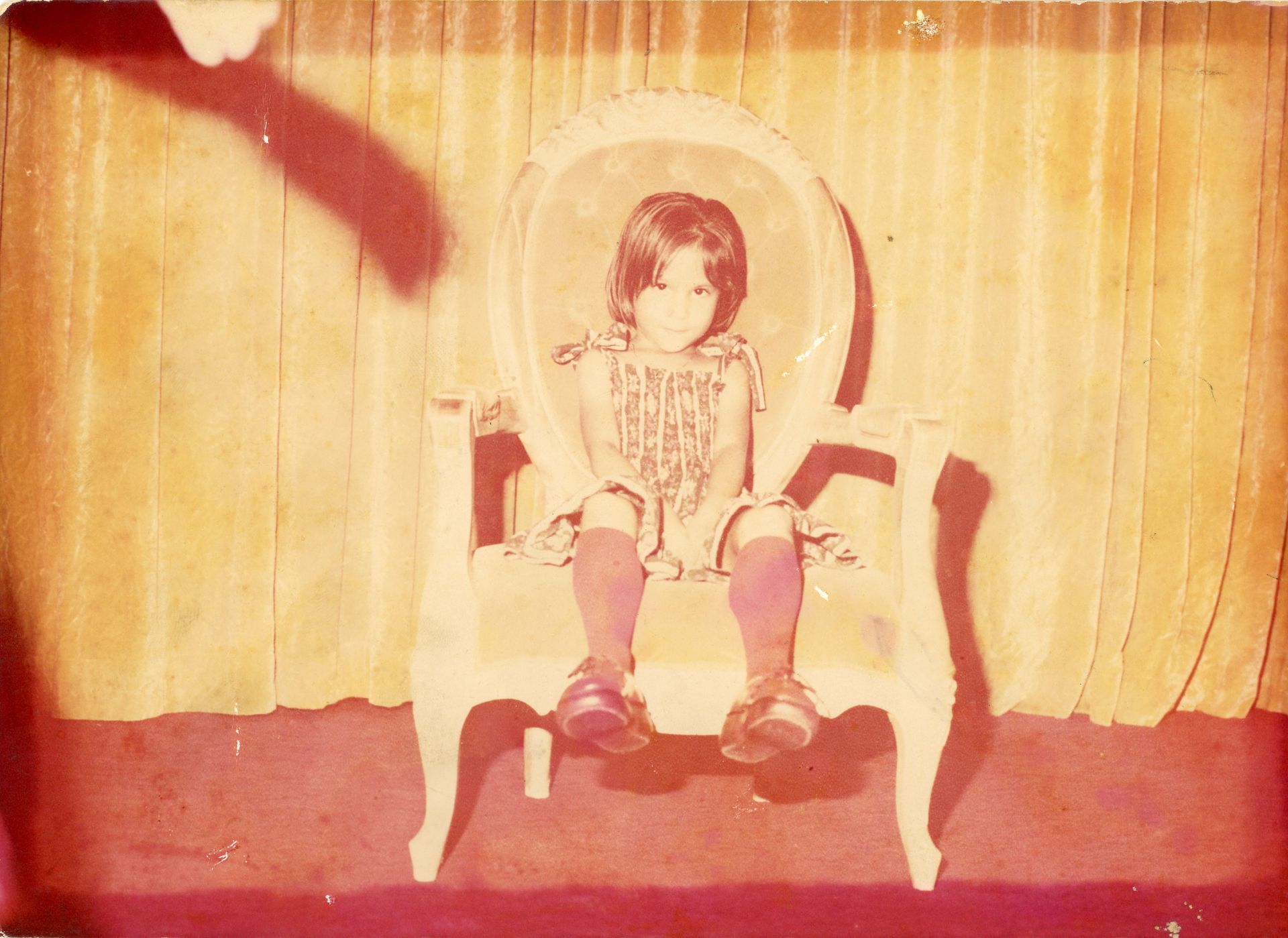 Faded photo for restoration