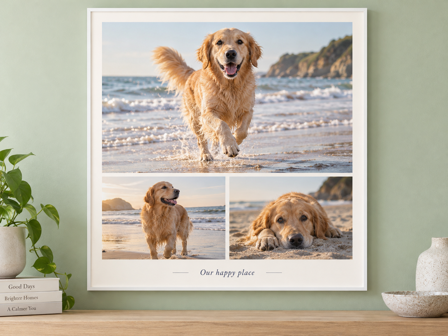 Ready-made collage designs