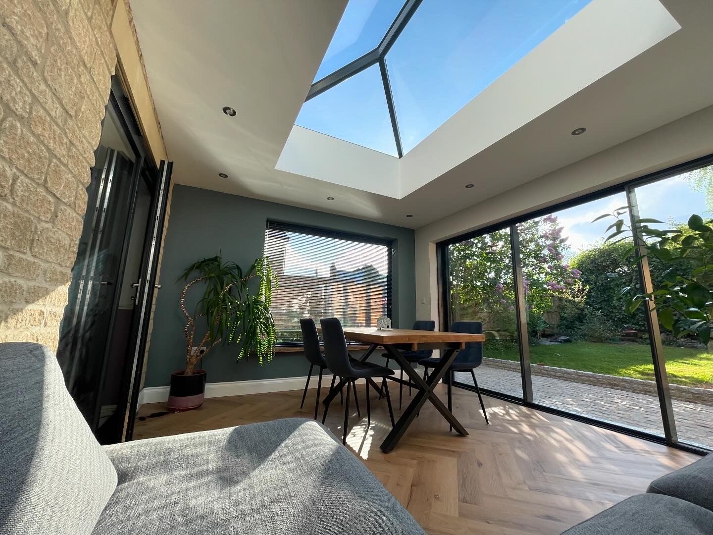 Rear house extension in Witney.