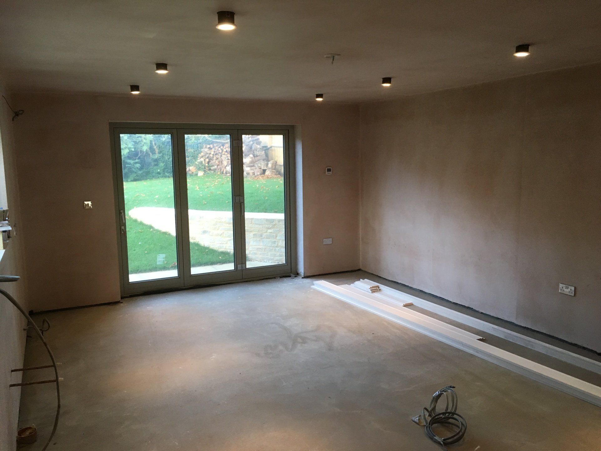 Before kitchen installation in Longworth