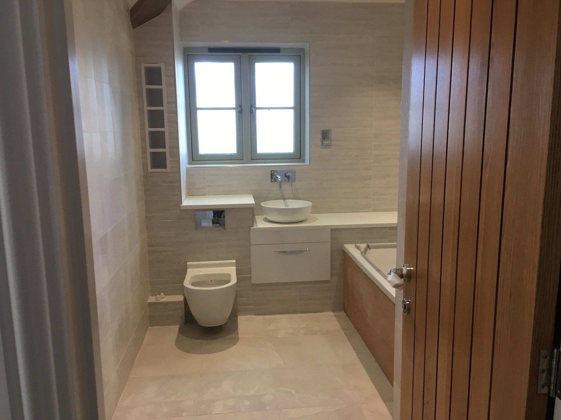 Completion of bathroom in Oxford