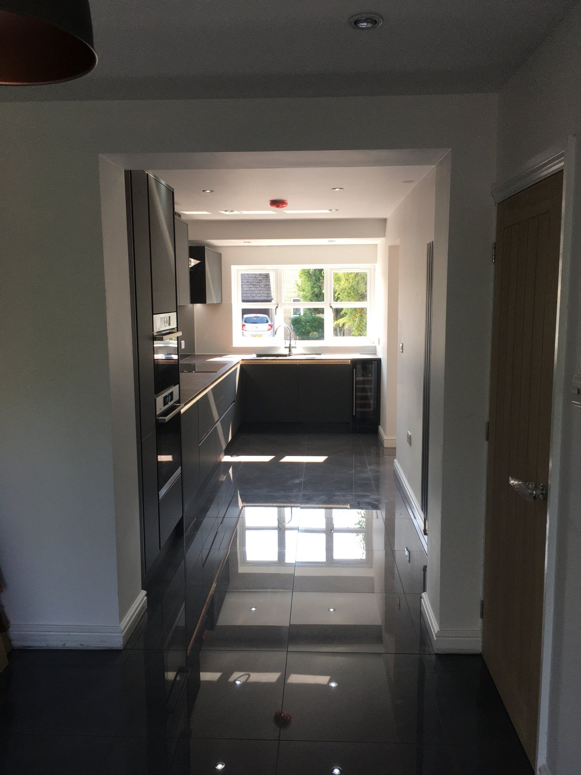Completed kitchen 
Garage conversion in Witney