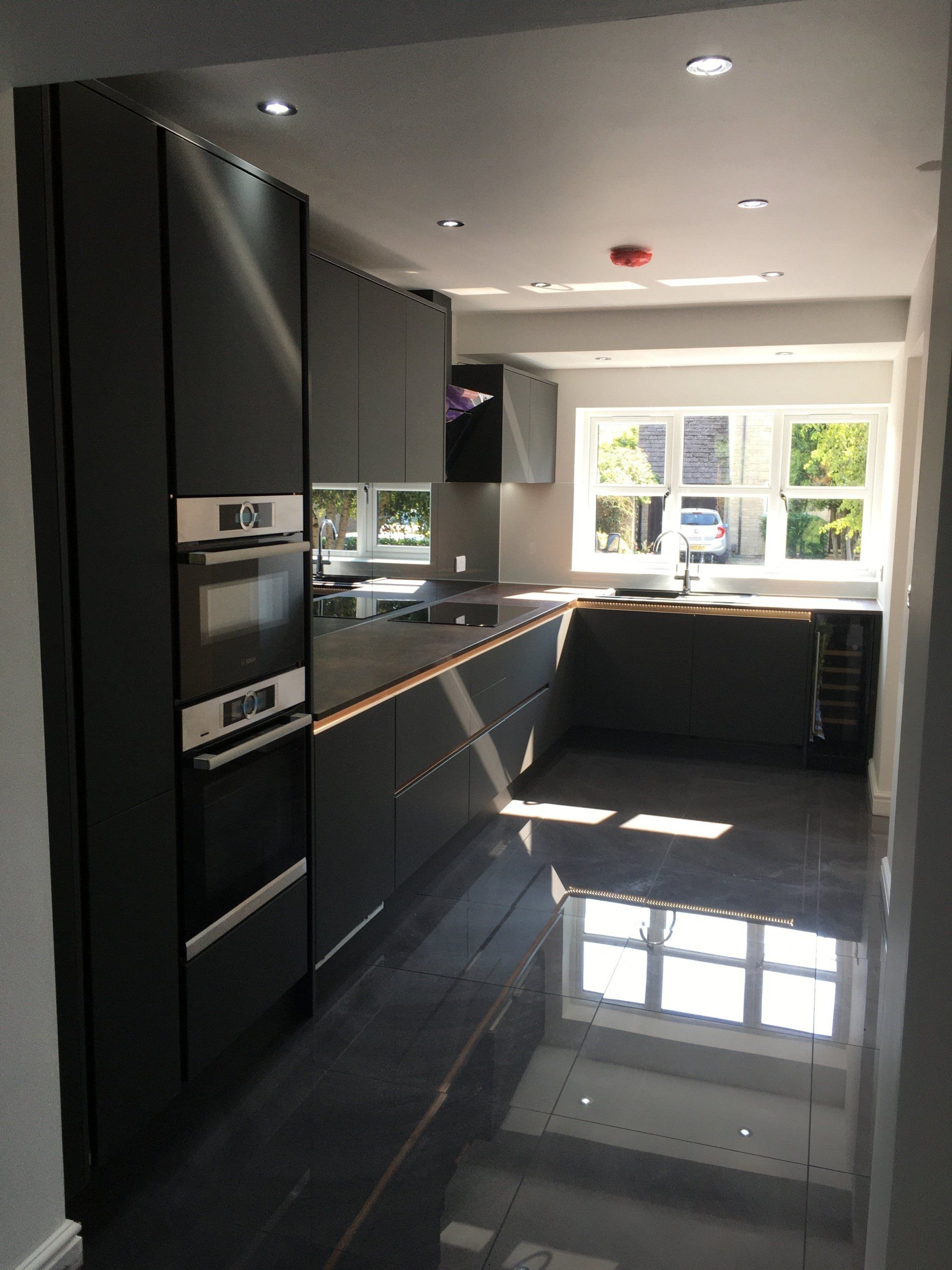 Completed kitchen 
Garage conversion in Witney