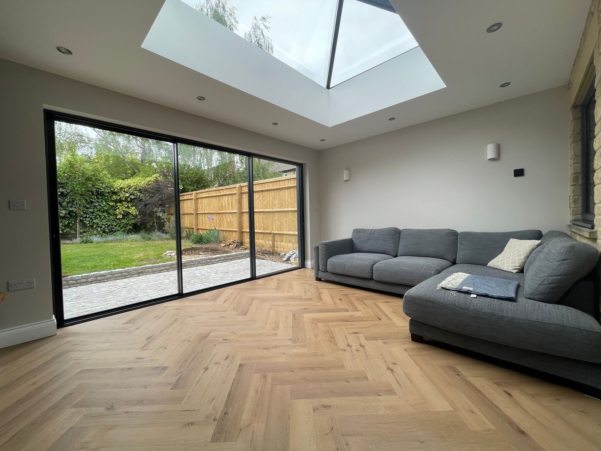 Herringbone flooring in Witney