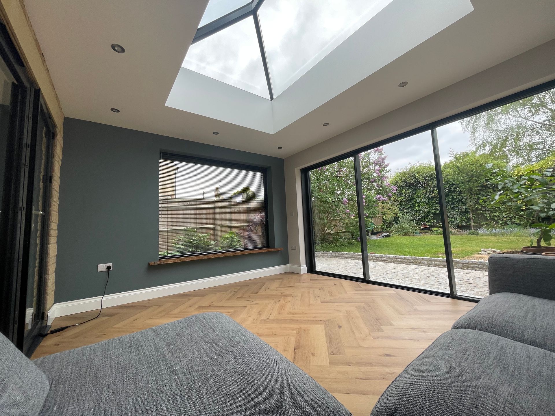 Rear house extension in Witney.