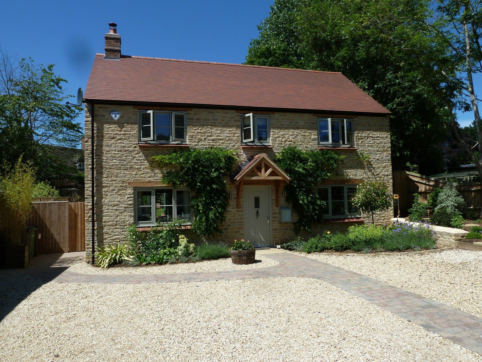 Natural Stone New Build in Longworth, Oxfordshire