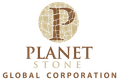 The letter p is in a circle made of bricks