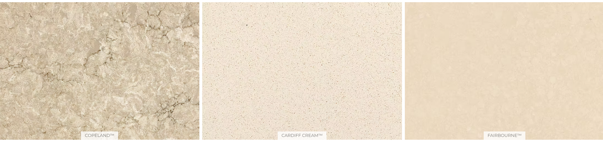 Three different types of carpets are shown in a collage.