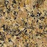 A close up of a granite counter top with a lot of small stones.