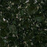A close up of a green granite tile.