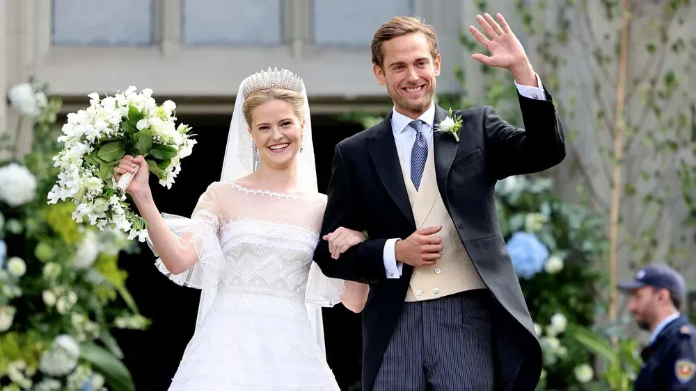 Princess Marie-Caroline and Leopoldo Maduro