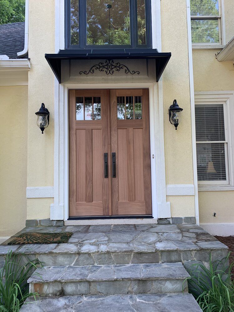 French+Wood+Door