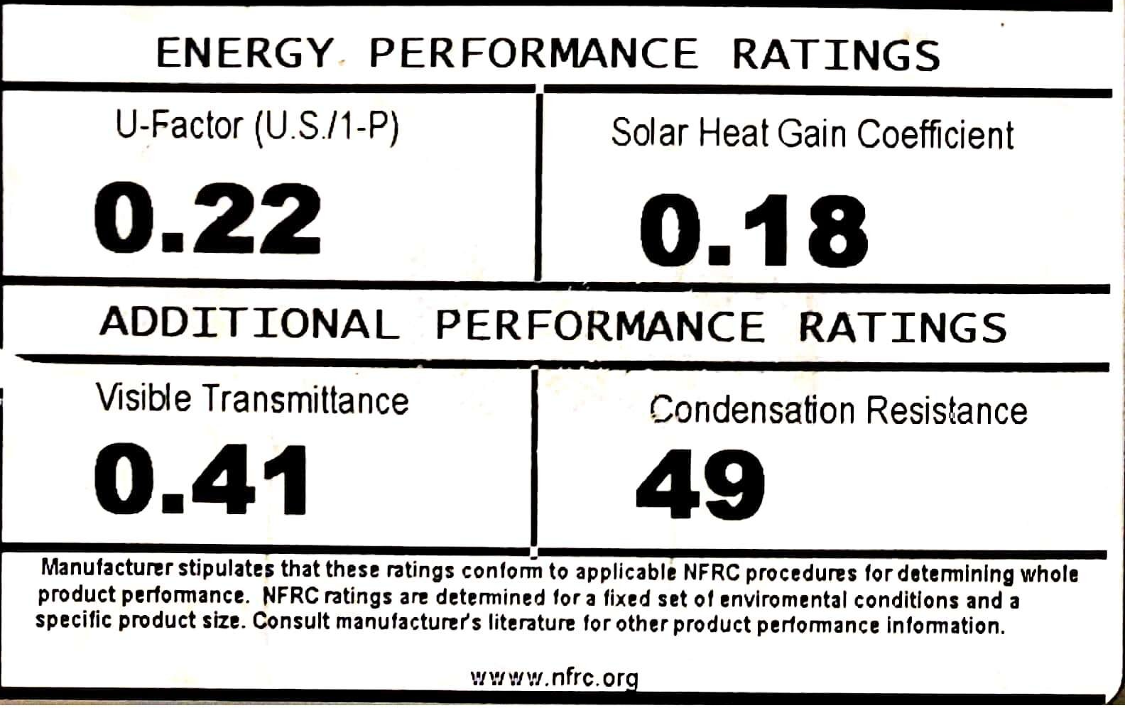 Energy Star Label