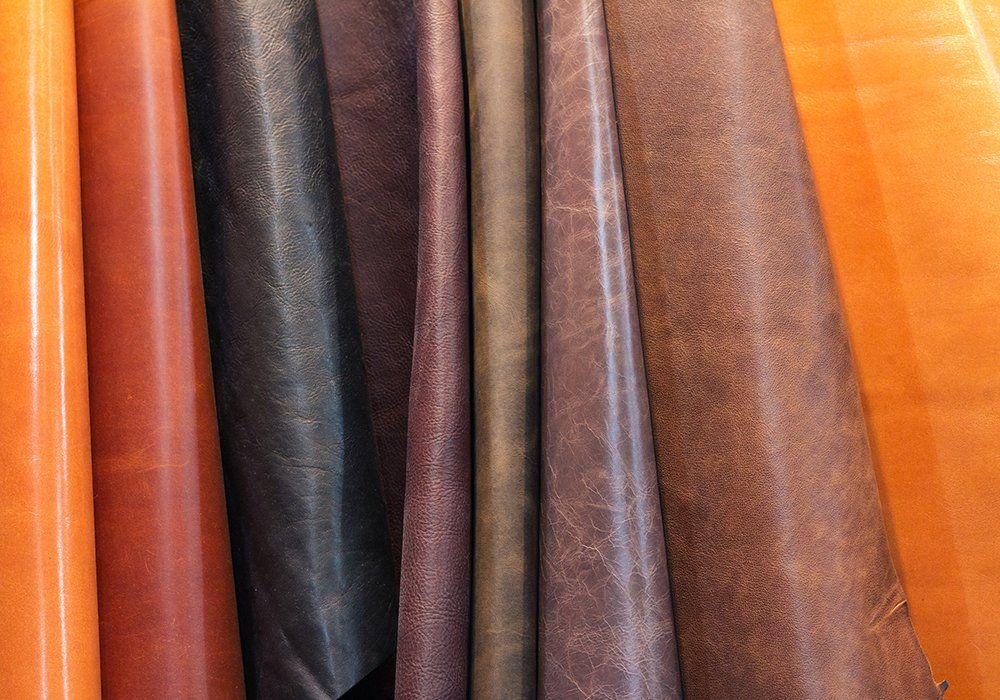 Different Colors of Leather — Watertown, WI — Recovery Room Commercial Upholstery
