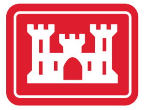 Red sign with a white castle icon centered inside a rounded rectangle.