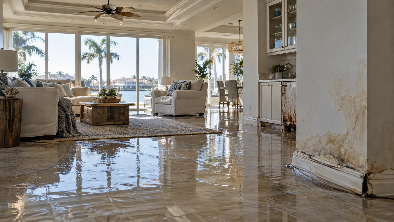 Water Damage Restoration Claims in Marco Island, FL