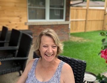 Sherry smiling Sherry smiling