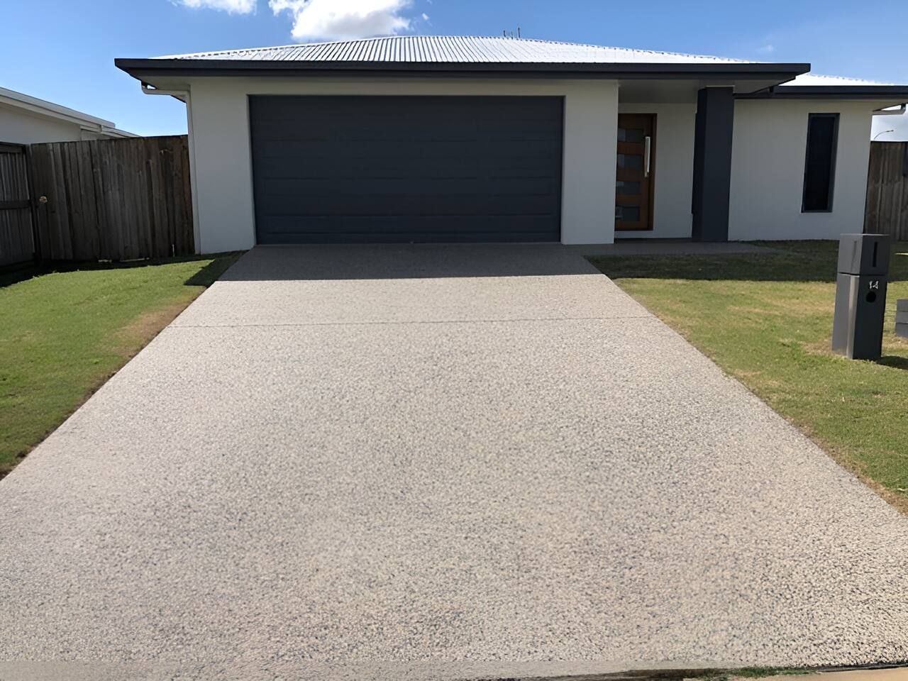 A Construction Site With A Large Building In The Background — Flash Concreting Pty Ltd In Nindaroo, QLD