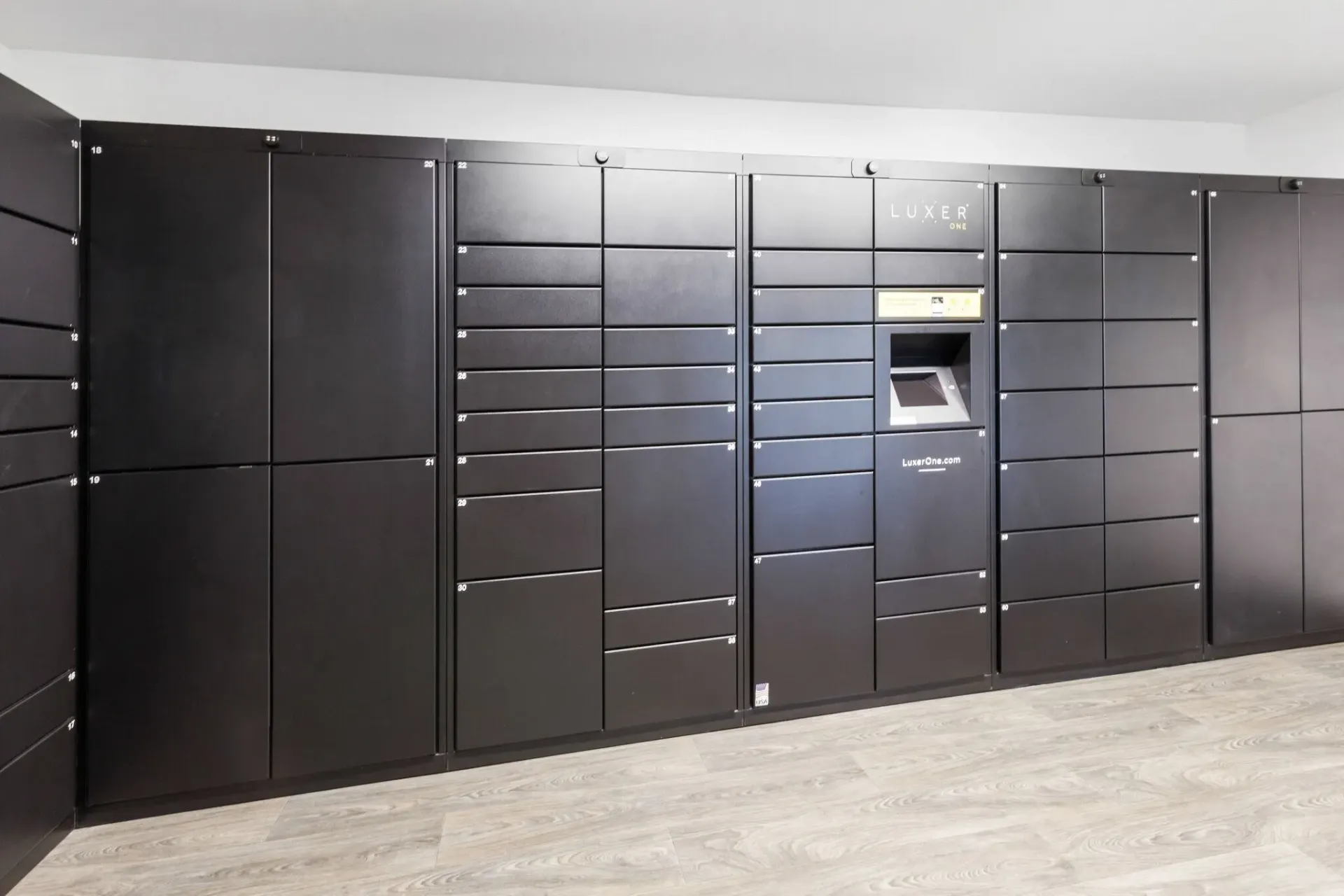 Luxer One package lockers