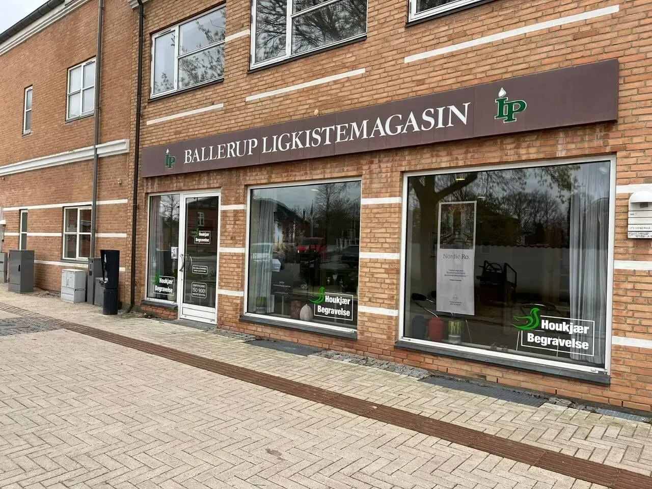 Houkjær begravelse