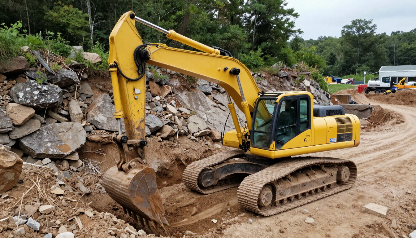 Utility Trenching in Rock