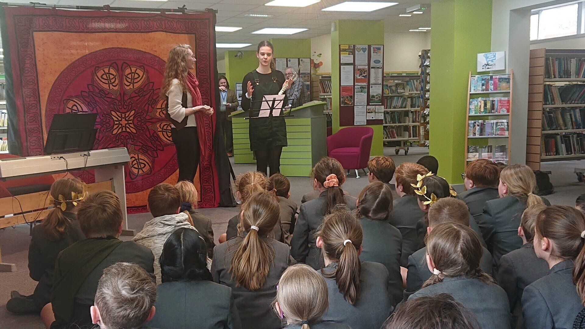 Storytelling event at Buckingham Library