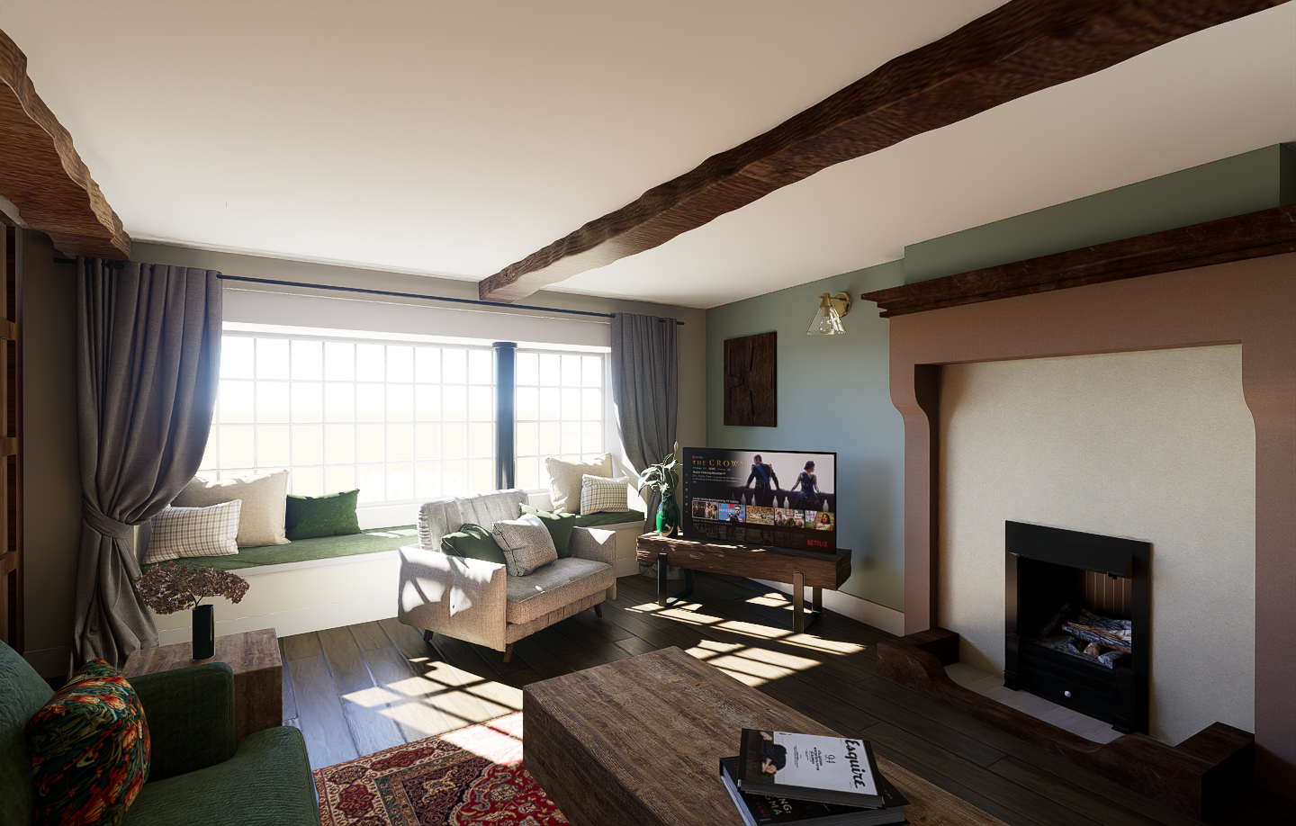 Interior Design & CGI for Grade II Listed Homes | Hawkshead