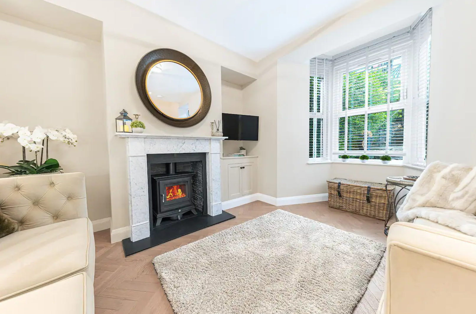 Windermere holiday let - Stunning living room space