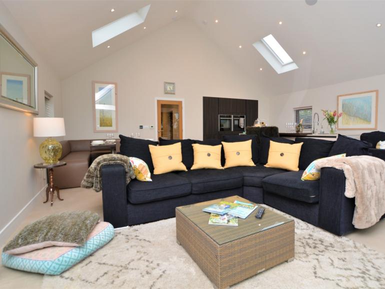 Open plan living space