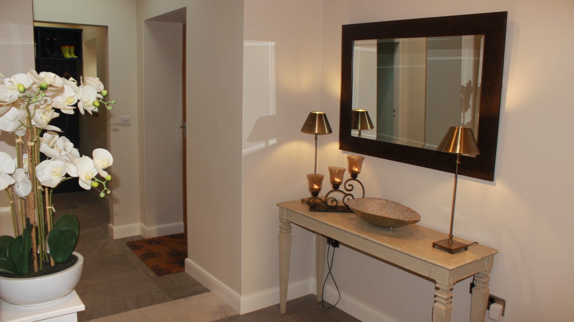 Hallway console table