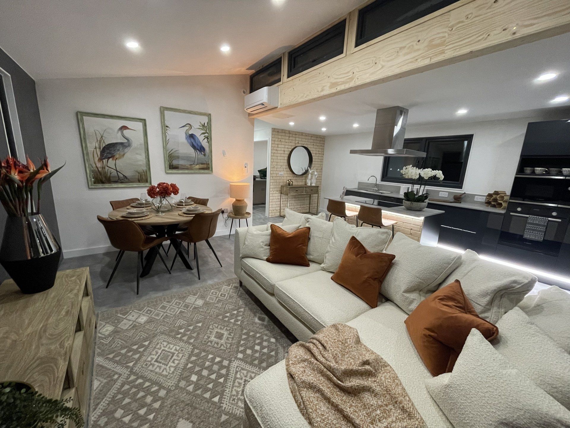 Beautifully furnished holiday lodge in Wales