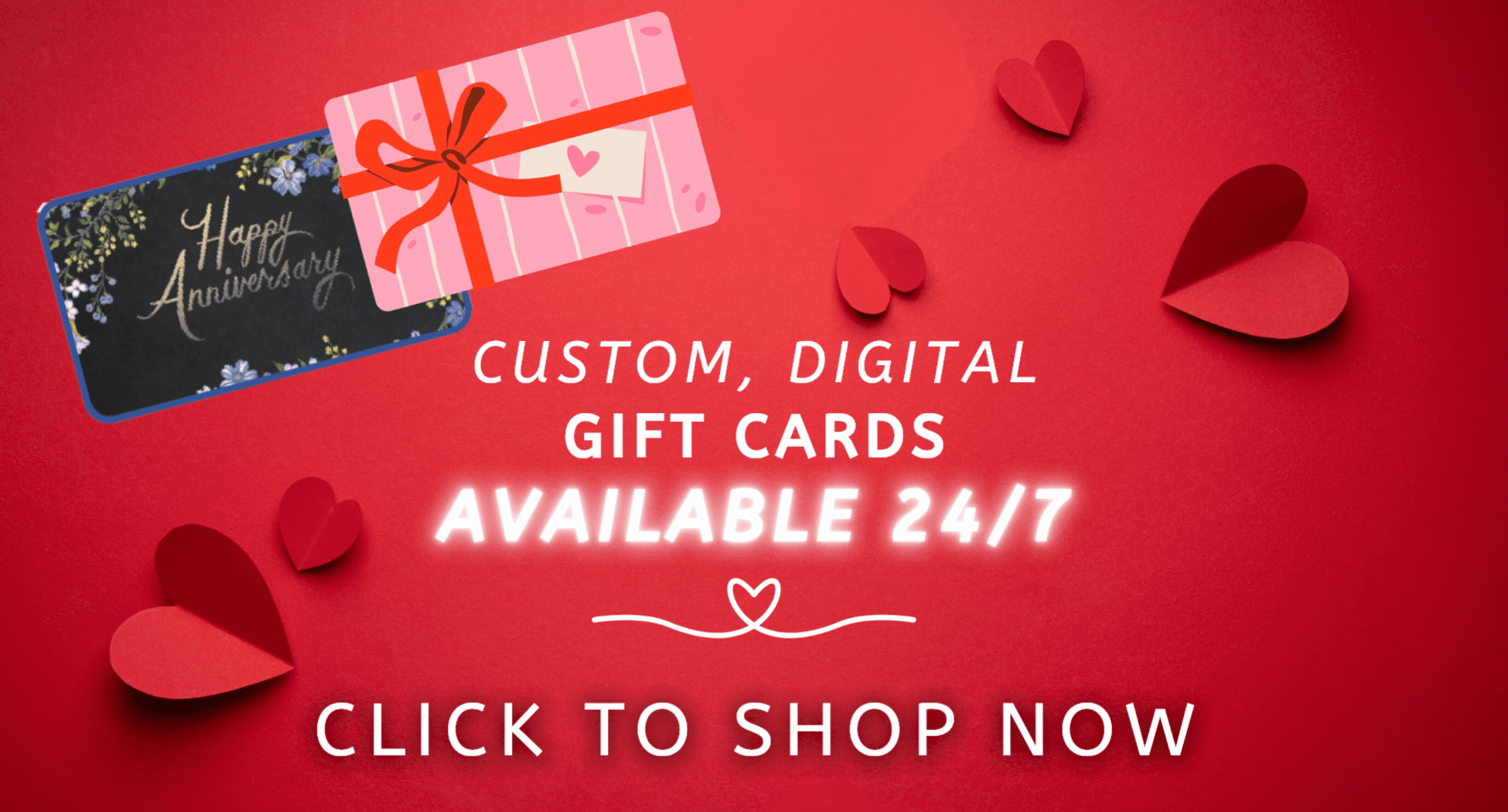 image showing our digital gift cards for valentine's day at Wrinkle and Weight Solutions