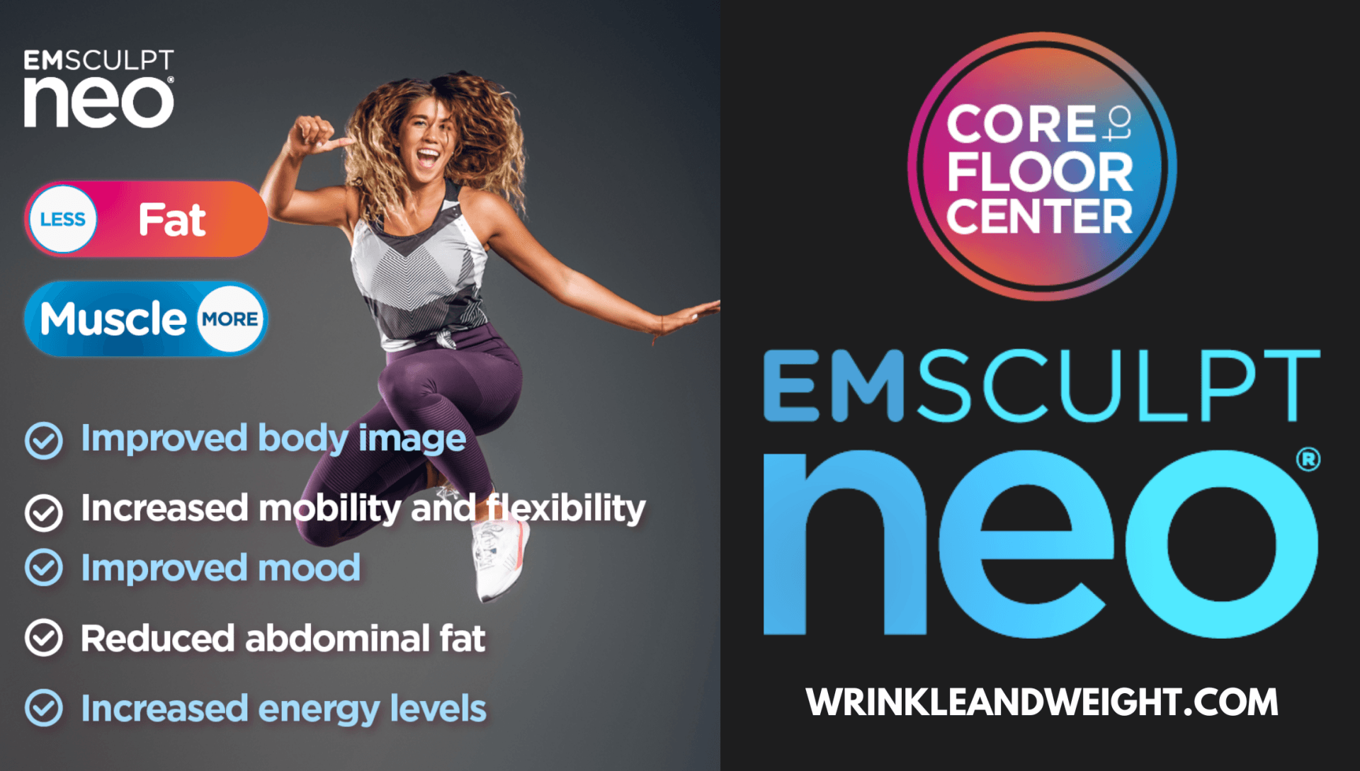 Dr. Mantor's Wrinkle and Weight Solutions, LLC - Westerville, Oh - Medical spa - emsculpt neo