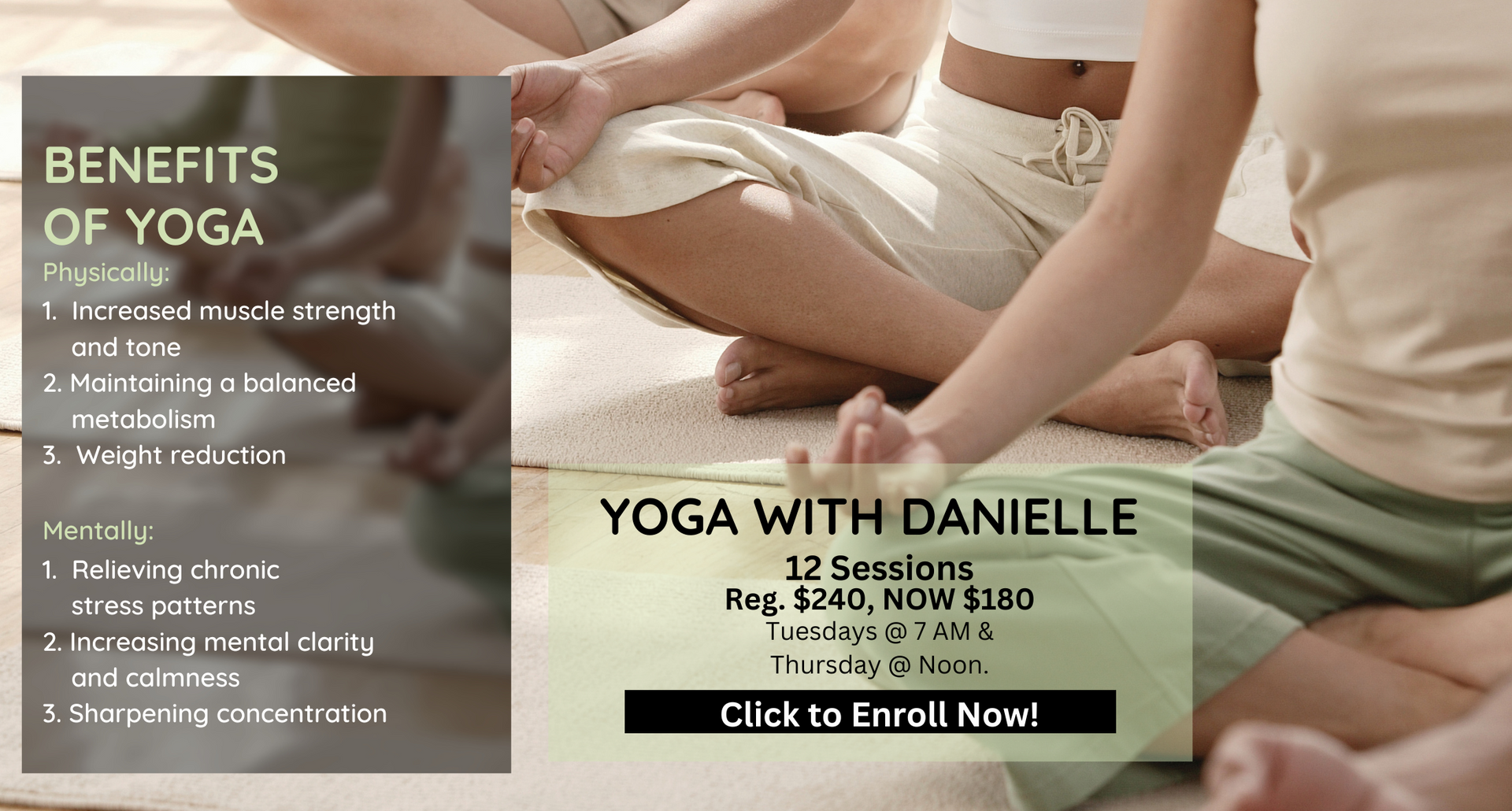 Yoga and Personal Training