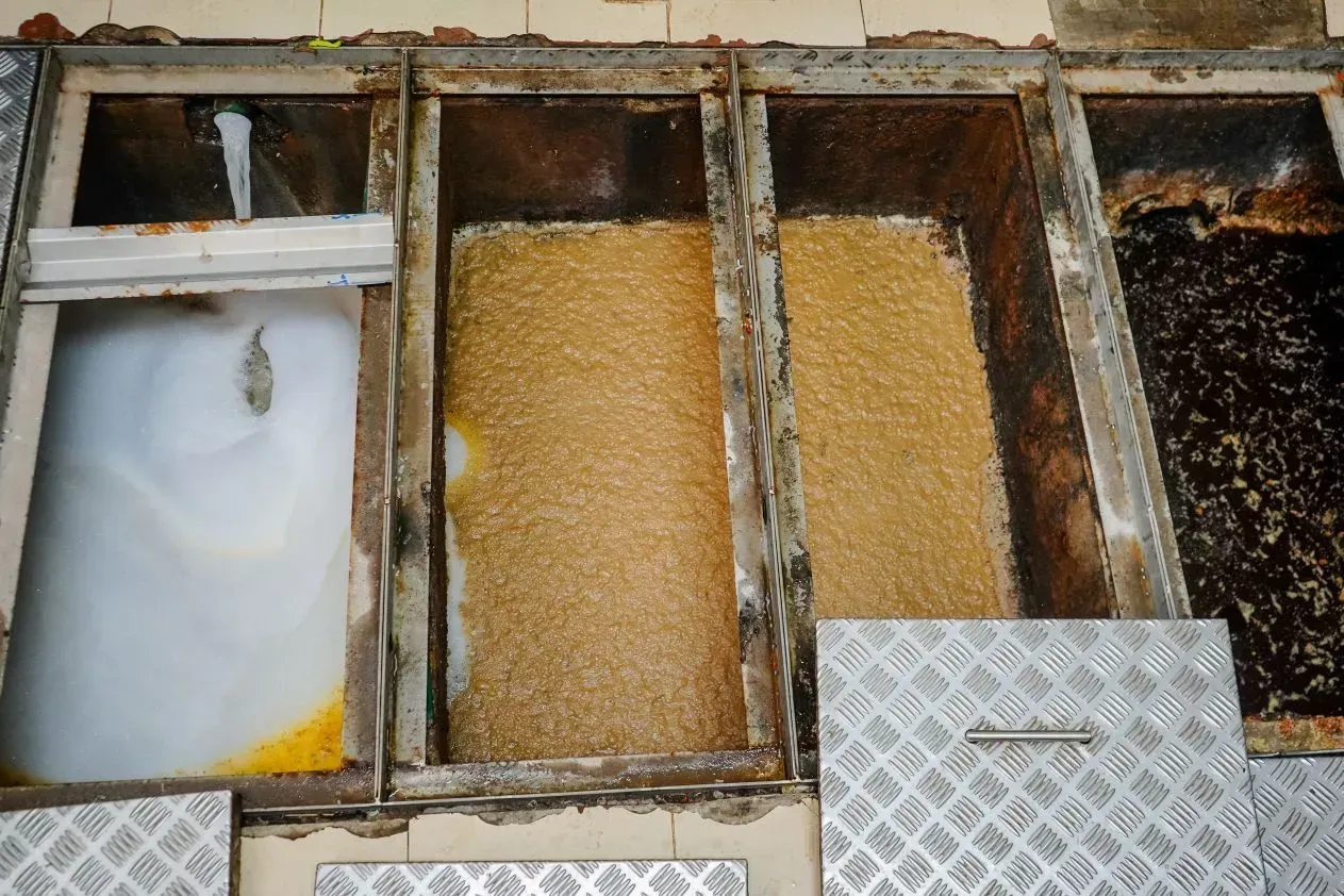 Open freezer compartments with bags of frozen foods and frost buildup in Lumberton NC