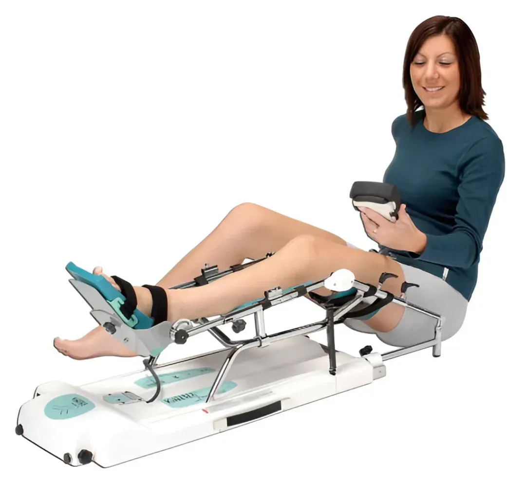 Maquina Kinetec de Rehabilitación pasiva de Rodilla. Madrid.