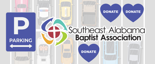 The logo for the southeast alabama baptist association.