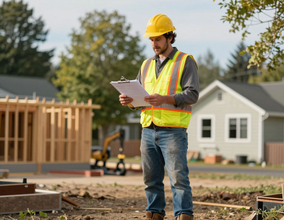 Worker providing a free, honest estimate before starting a job in Ashland, Oregon