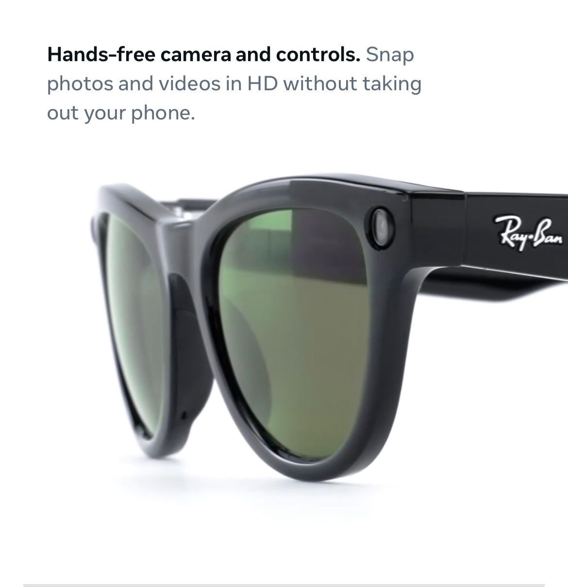 Ray-Ban Stories / Meta Wayfarer (Gen 1)
