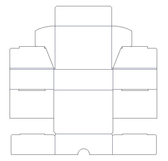 candy box shipping diagram