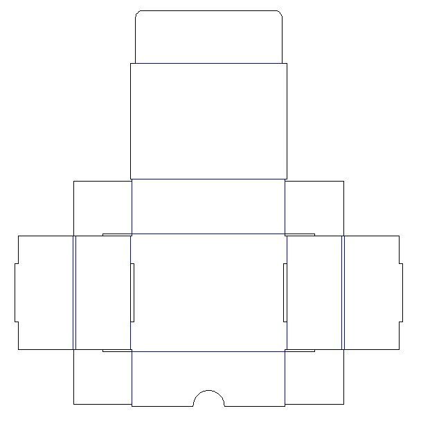 candy box shipping diagram