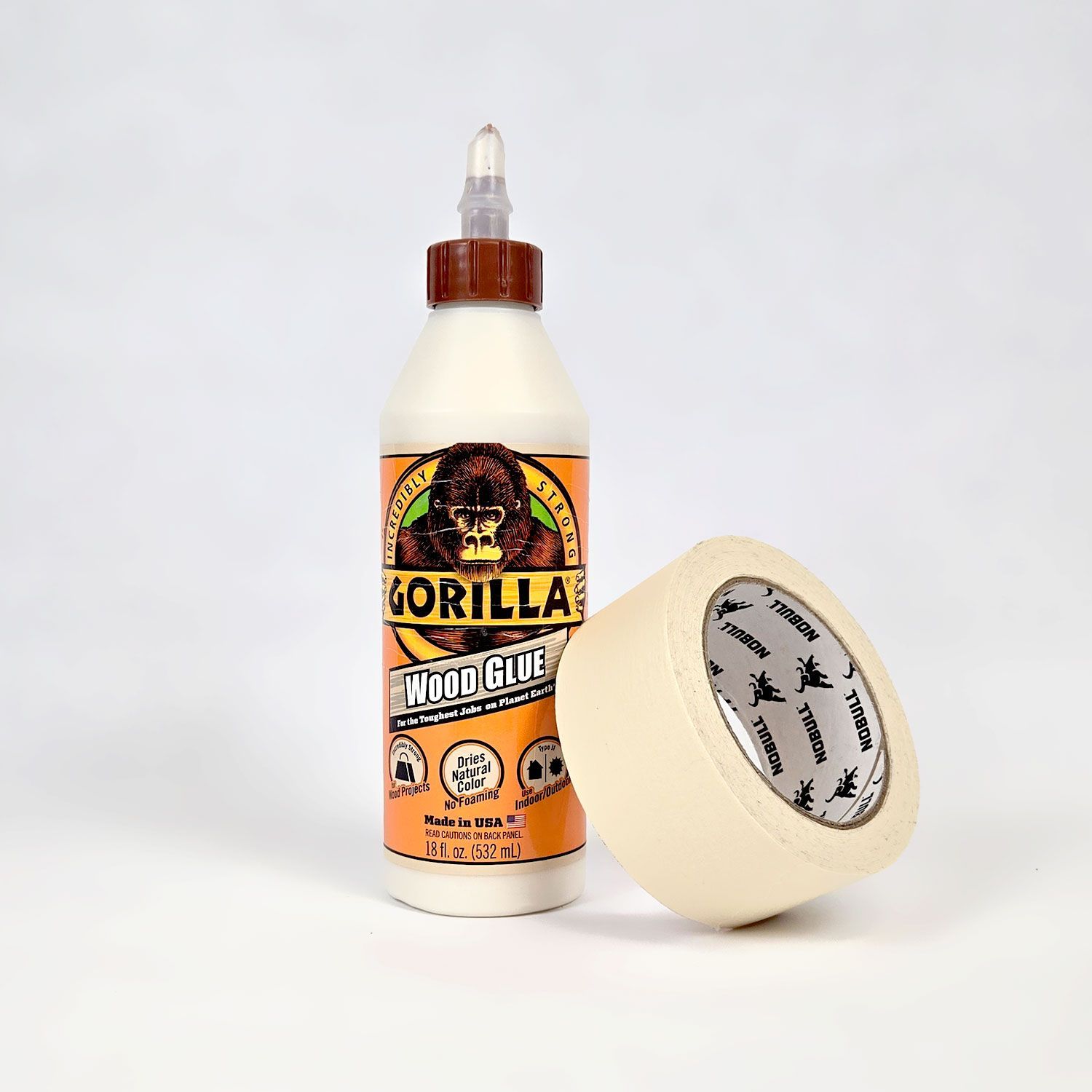 Wood Glue and Tape