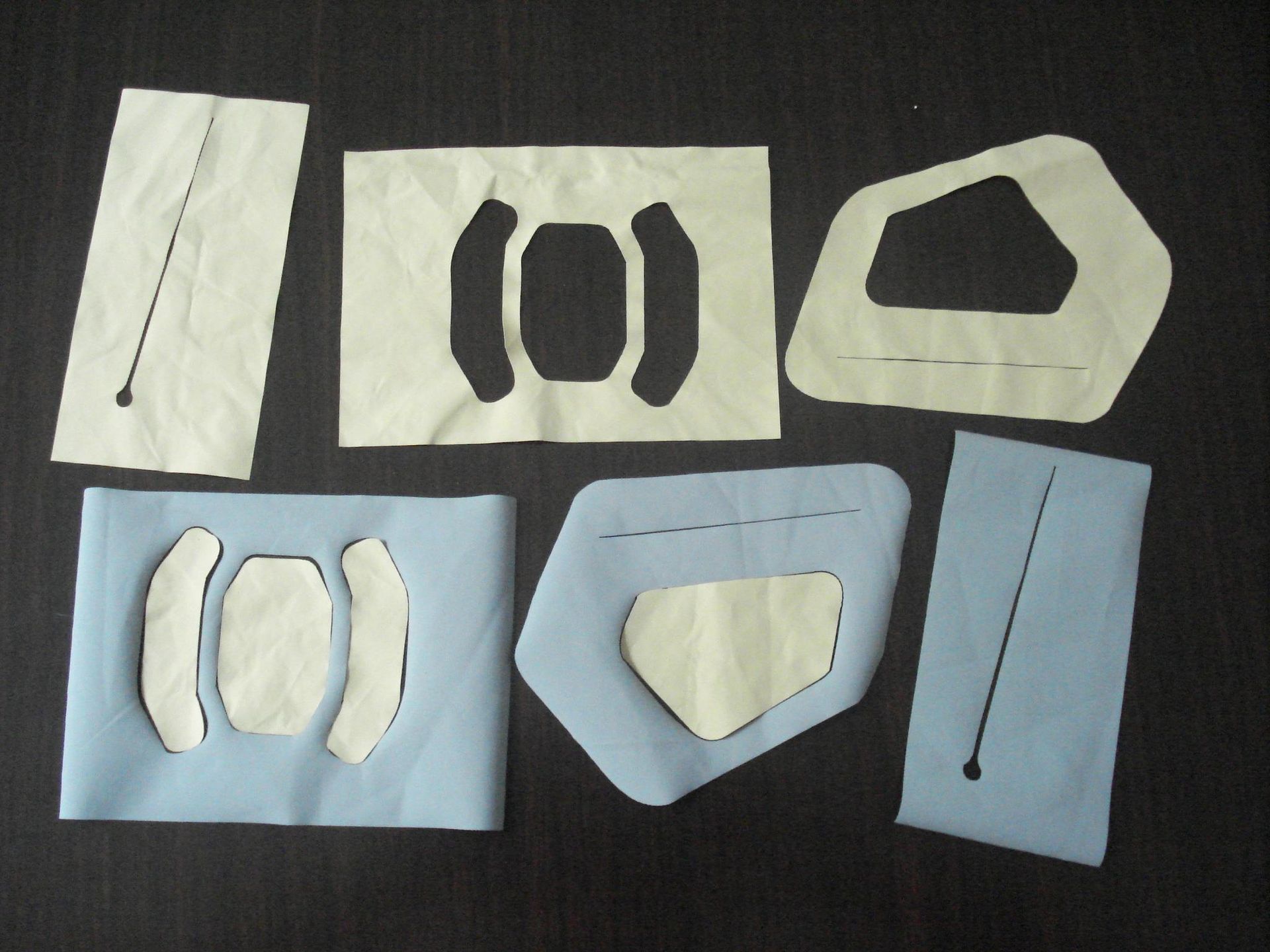 paper and fabric cut by a rabbit laser usa machine