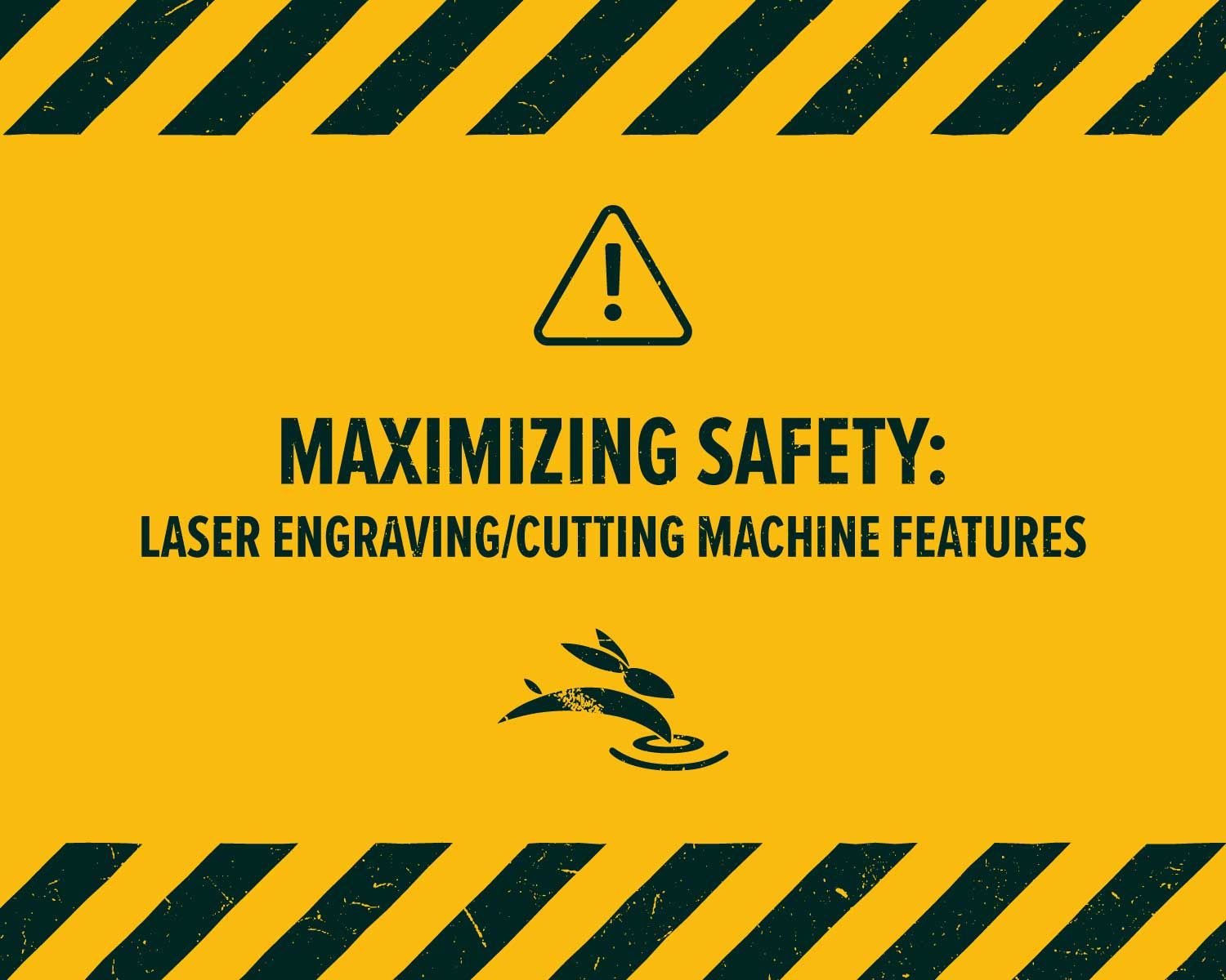 title text with caution yellow and striping