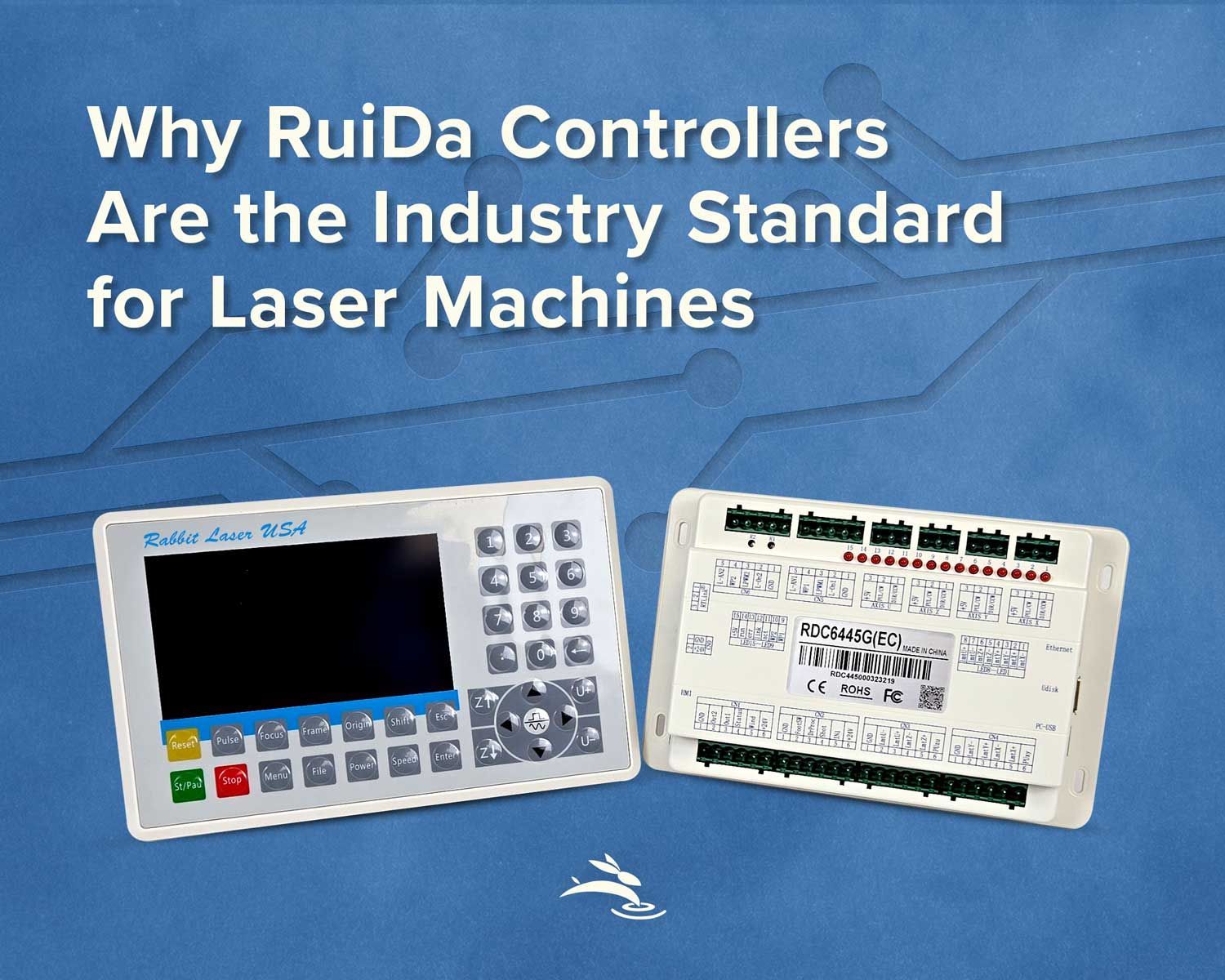 Rabbit Laser USA's DL-90-1390 co2 laser machine in a classroom setting