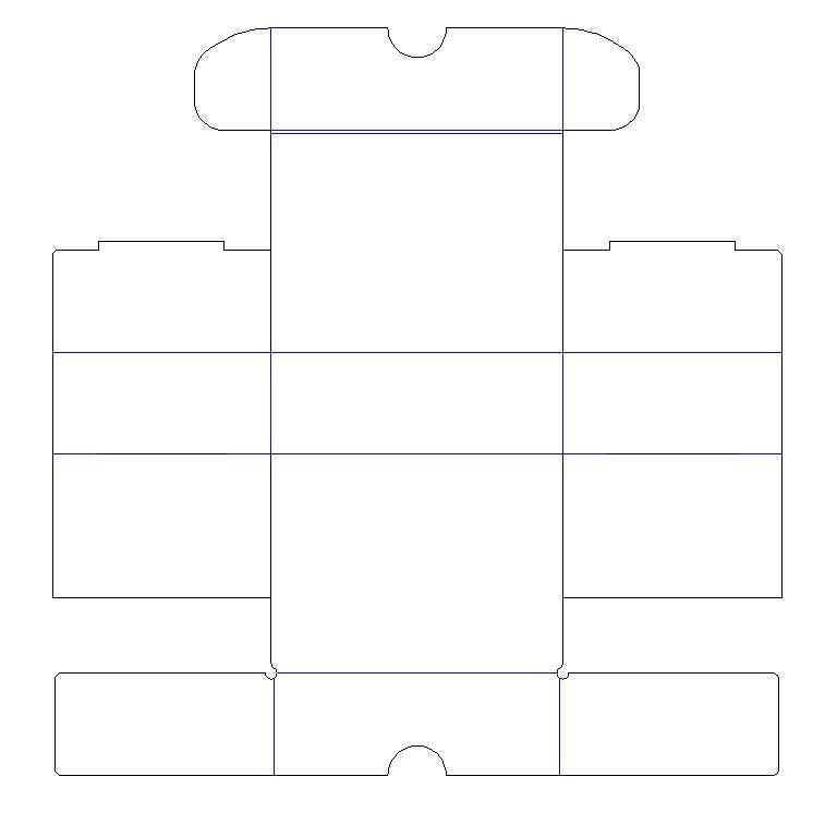 shipping box diagram