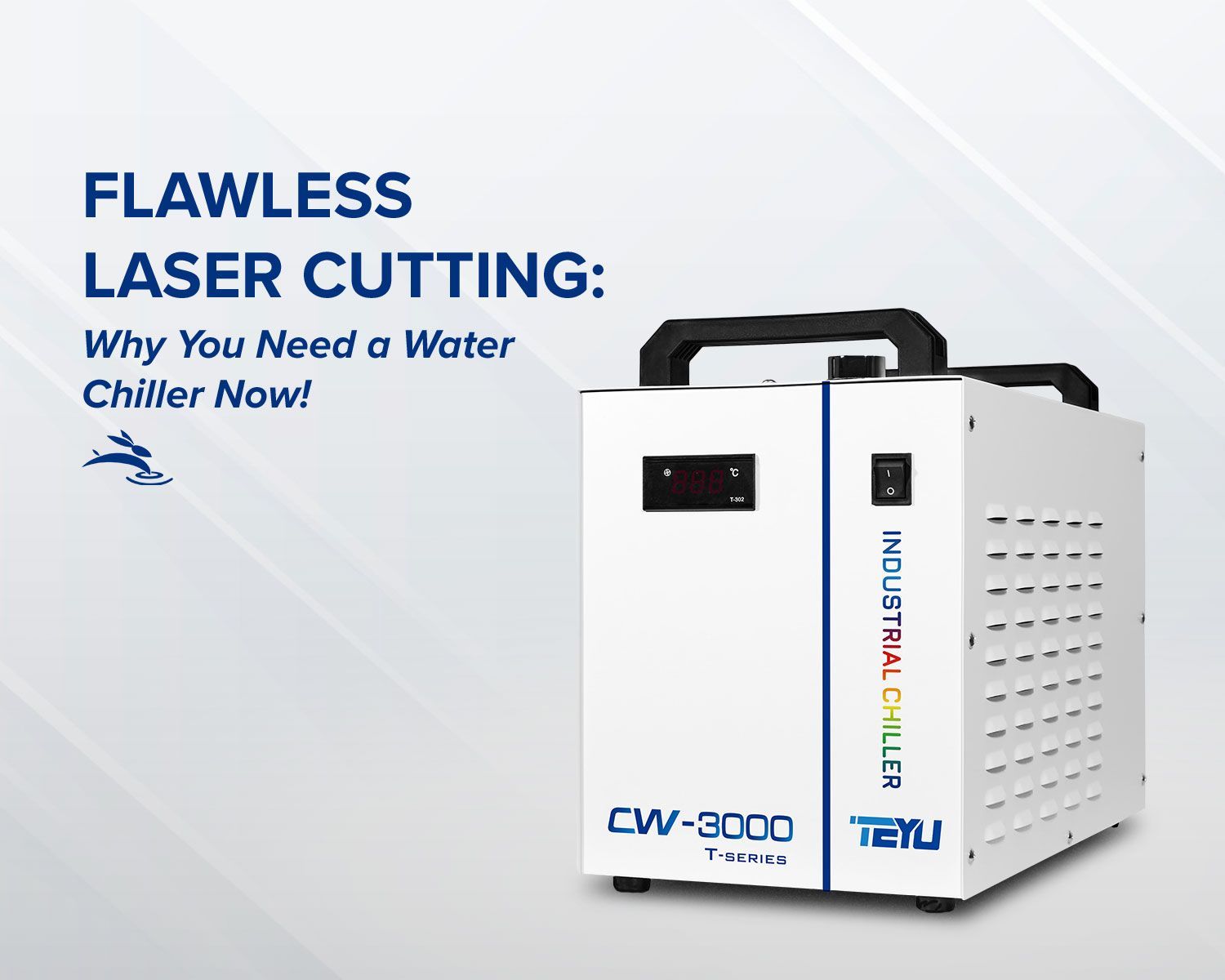 water chiller with title text