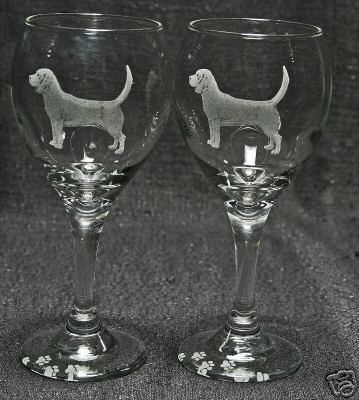 wine glasses laser engraved by a rabbit laser usa machine